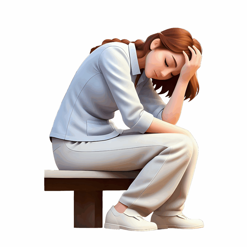 entenda a diferença entre a ansiedade e depressão
